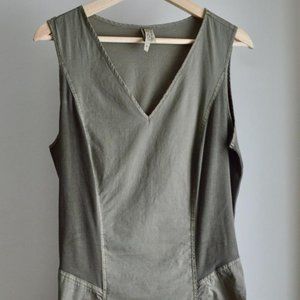 Army Green Casual Dress